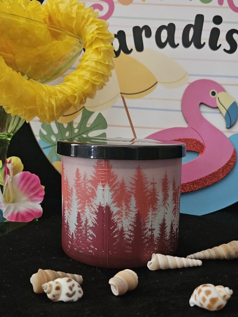 NWT Goose Creek Bonfire Blanket 3-wick Candle - Pink/Coral